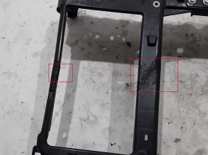 Peugeot 208 (2019–2026) Radiator support and its parts 9863392280 - 4