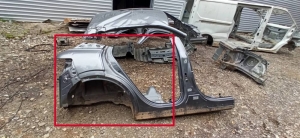 RENAULT Megane E-Tech CMF-EV (2022–2026) Kotflügel hinten und seine Teile 760303665R - 3