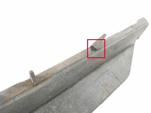Porsche Cayenne (2010–2017) Mud flap 7P5853888E - 3