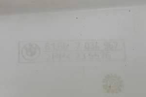 BMW 5 SERIES E60 (2003–2010) Front washer fluid reservoir 7034967 - 4
