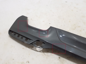 BMW 5 SERIES G30 (2016–2026) Rear bumper lower spoiler 8098694 - 3