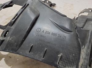 Mercedes Benz C-Class 206 (2021–2026) Priekšējā bampera kronšteins A2068856805 - 3