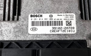 Kia ceed (2006–2012) Engine control unit 0281014861 - 3