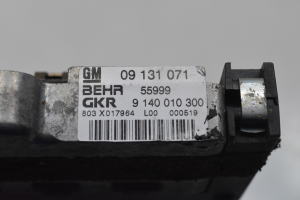 Opel Zafira A (1999–2005) Heater core 09131071 - 4