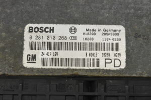 Opel Zafira A (1999–2005) Motorsteuergerät 24417169 - 3