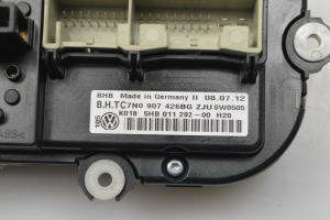 Volkswagen Passat B7 (2010–2014) Heater control panel 7N0907426BG - 4