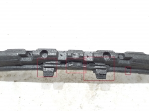 Mercedes Benz EQA H243 (2021–2026) Pralldämpfer Stoßstange vorne A2438802103 - 3