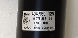BMW 3 SERIES E90 (2004–2013) Scheibenwischermechanismus 697826301 - 2