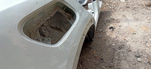 VOLVO XC40 (2017–2026) Aizmugurējais spārns un tā detaļas 32310037 - 4