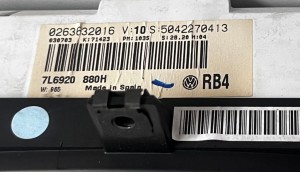 Kombiinstrument - 7L6920880H
