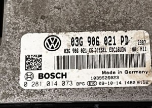 Volkswagen Caddy III (2004–2015) Engine block 03G906021PD - 3