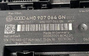 AUDI A6 C7 (2011–2018) Mugavusmoodul 4H0907064GN - 3