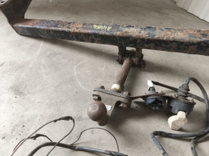 NISSAN Qashqai+2 (2007–2013) Tow hitch and its parts DT134 - 8