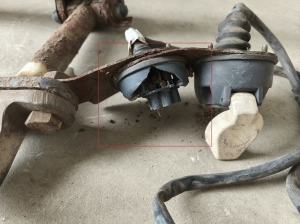 NISSAN Qashqai+2 (2007–2013) Tow hitch and its parts DT134 - 9