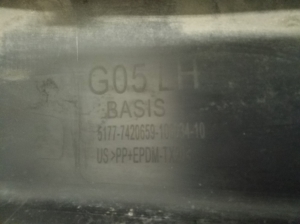 BMW X5 G05 (2018–2026) Schwellerverkleidung außen 7420659 - 3