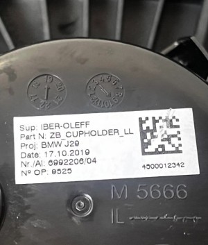 TOYOTA Supra A90 (2019–2026) Cup holder 6992206 - 2