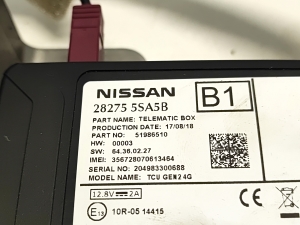 NISSAN Leaf II (2017–2026) Juhtplokk 282755SA5B - 3
