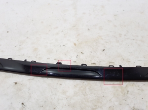 Mercedes Benz GLE-Class 167 (2019–2026) Unterer Spoiler der vorderen Stoßstange A1678852410 - 3