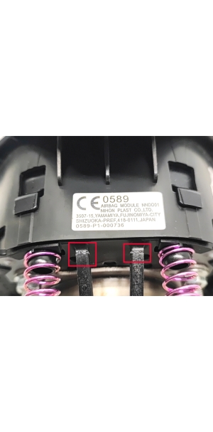 NISSAN Leaf II (2017–2026) Stūres drošības spilvens 0589P1000736 - 2