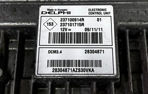 RENAULT Megane III (2008–2016) Control unit 237101715R - 3