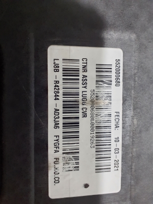 Ford Mustang Mach-E Mach-E (2020–2026) Pakiruumi vaip LJ8BR42844AD3JA6 - 2