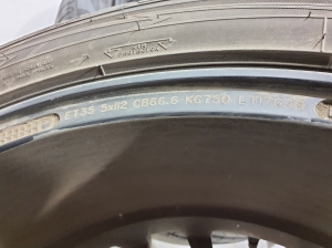 Mercedes Benz EQS 297 (2021–2026) Velgede komplekt - 7
