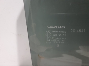 LEXUS NX H20 (2021–2026) Aizmugurējo sānu durvju stikls 6810378050 - 2