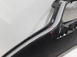 Mercedes Benz GLS 167 (2019–2026) Front bumper lower spoiler A1678851806 - 4