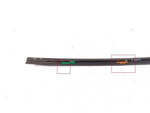 Honda CR-V (2012–2016) Windshield pillar outer molding 73163-T0A-A11 - 2