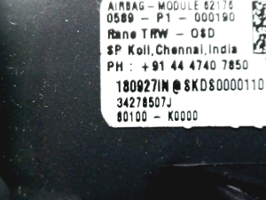 Kia Soul (2019–2026) Rooli turvapadi 80100K0000 - 5