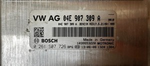 Volkswagen Golf VII (2012–2026) Motorsteuergerät 04E907309A - 2