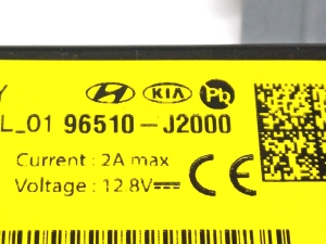 Kia Soul (2019–2026) Control unit 96510J2000 - 3