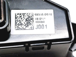 Kia Soul (2019–2026) Heated seat switch 93310J2010 - 3