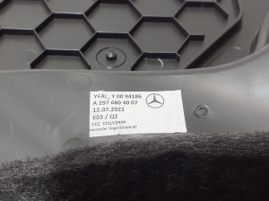Mercedes Benz EQS 297 (2021–2026) Dashboard trim A2976804007 - 3
