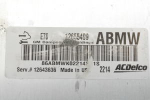 Opel Mokka (2012–2020) Engine control unit 12655499 - 4
