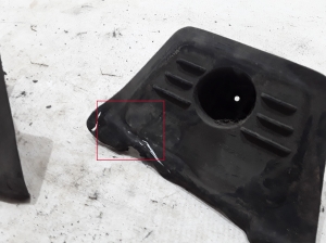 Mercedes Benz EQS 297 (2021–2026) Põhjakaitse A0009985304 - 3