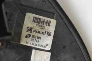 Opel Vectra C (2002–2008) Außenspiegel und seine Teile 24436145 - 4