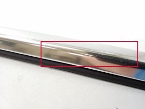 Mercedes Benz E-Class W207 (2009–2017) Rear quarter window outer molding A2076701400 - 2
