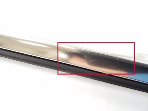Mercedes Benz E-Class W207 (2009–2017) Rear quarter window outer molding A2076701400 - 4