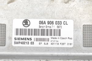 Skoda Octavia II (2004–2013) Motorsteuergerät 06A906033CL - 2
