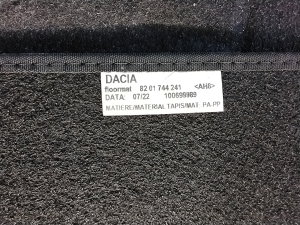 Dacia JOGGER I (2021–2026) Fußmatten 8201744241 - 4