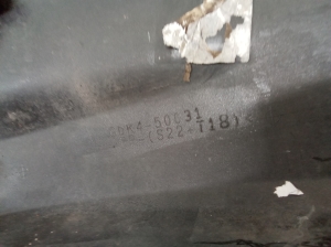 Mazda 6 (2007–2012) Front bumper GDK450031 - 4