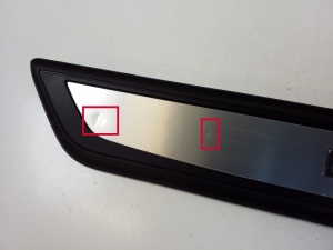 BMW 7 SERIJA F02 (2008–2015) Inner sill trim 7181011 - 3
