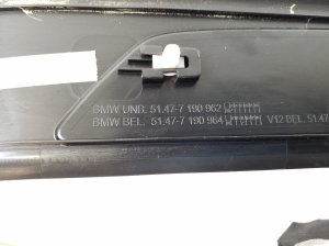 BMW 7 SERIJA F02 (2008–2015) Inner sill trim 7190962 - 5