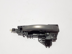   Rear side door exterior handle and its parts  -  
