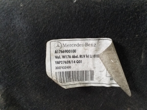 Mercedes Benz A-Class 176 (2012–2018) Aizmugurējais apakšspārns A1766900100 - 2