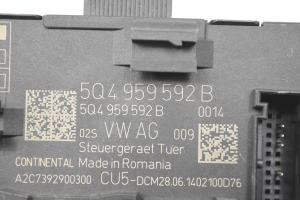 Skoda Octavia III (2013–2019) Front door control unit 5Q4959592B - 3