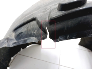 VOLVO V60 (2018–2026) Front wheel arch liner 31425475 - 3