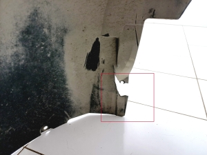 VOLVO V60 (2018–2026) Front wheel arch liner 31425475 - 4