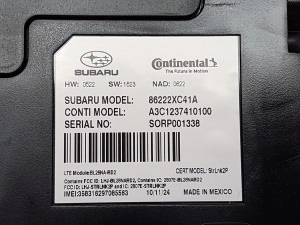 Subaru Ascent I (2018–2026) Sonstiges Steuergerät 86222XC41A - 3